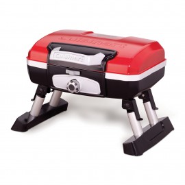 Logo Branded Cuisinart Outdoors Petite Gourmet Portable Gas Grill - Red