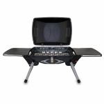 Personalized Portagrillo Portable Gas Grill w/Built-In Igniter & 2 Side Tables