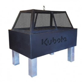 Personalized London Squared Fire Pit  Personalized London Squared Fire Pit