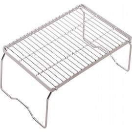 Folding Campfire Grill with legs and Carrying Bag with Logo