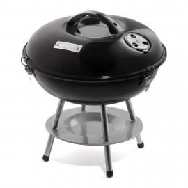 Cuisinart 14" Charcoal Grill - Black with Logo