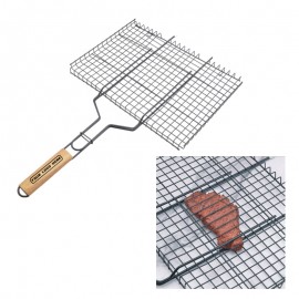 Logo Branded Square Non-stick Grill Basket