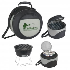 Promotional Portable Bbq Grill And Kooler