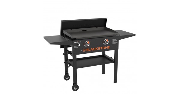 Blackstone Original 2 Burner 28 Propane Omnivore Griddle with Hard Cover