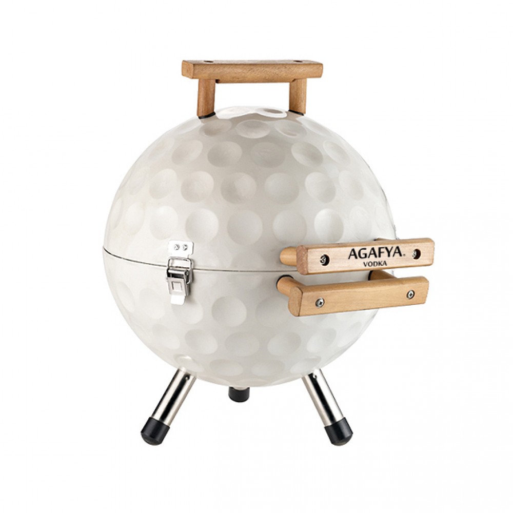 Personalized Golf Ball Shaped BBQ Grill Personalized Golf Ball Shaped BBQ Grill