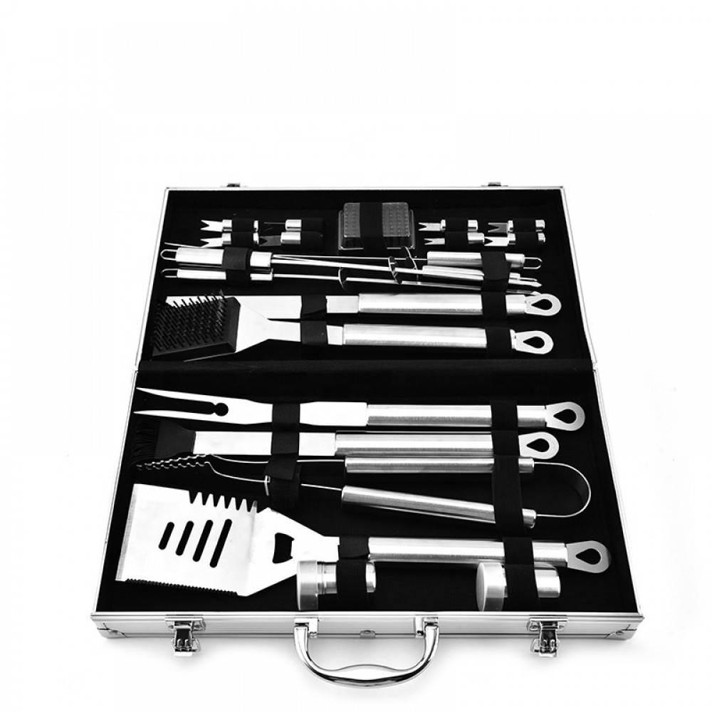 Heavy Duty Bbq Grilling Tool Set with Logo