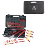 Logo Printed 19pc Barbeque Tool Set