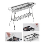 Custom Stainless Steel Folding Barbecue Grill