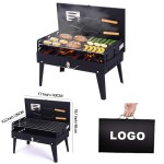 Desktop Bbq Grill With Tools with Logo