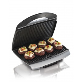 Hamilton Beach Indoor Family Size Grill with Logo  Hamilton Beach Indoor Family Size Grill with Logo