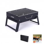 Logo Branded Mini Portable Charcoal Grill (direct import)