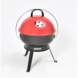Personalized Red High Dome Grill