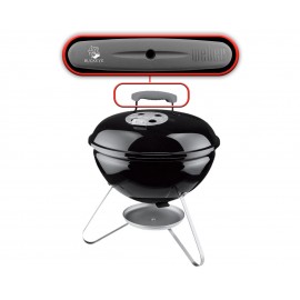 Weber Smokey Joe 14.5" Charcoal Grill with Logo