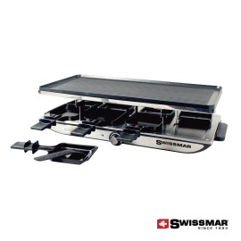 Customized Swissmar Geneva 8 Person Raclette Grill - Stainless Steel