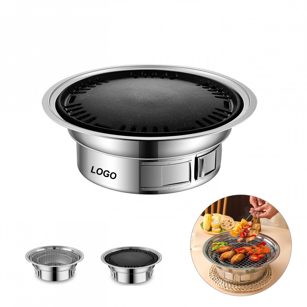 Promotional Small Round Korean Grill (direct import)