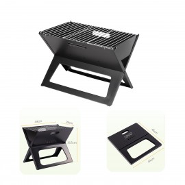 Instant Foldable BBQ Charcoal Grill with Logo