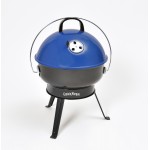 Blue High Dome Grill with Logo