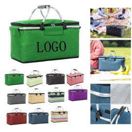 Custom "Insulated Picnic Basket Travel Pack "