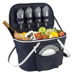 Personalized Picnic Set for 4 Cooler Basket