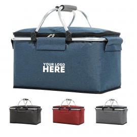 Picnic Cooler Basket with Logo