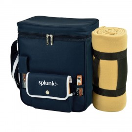 Personalized Wine & Cheese Picnic Set with Cooler & Blanket  Personalized Wine & Cheese Picnic Set with Cooler & Blanket