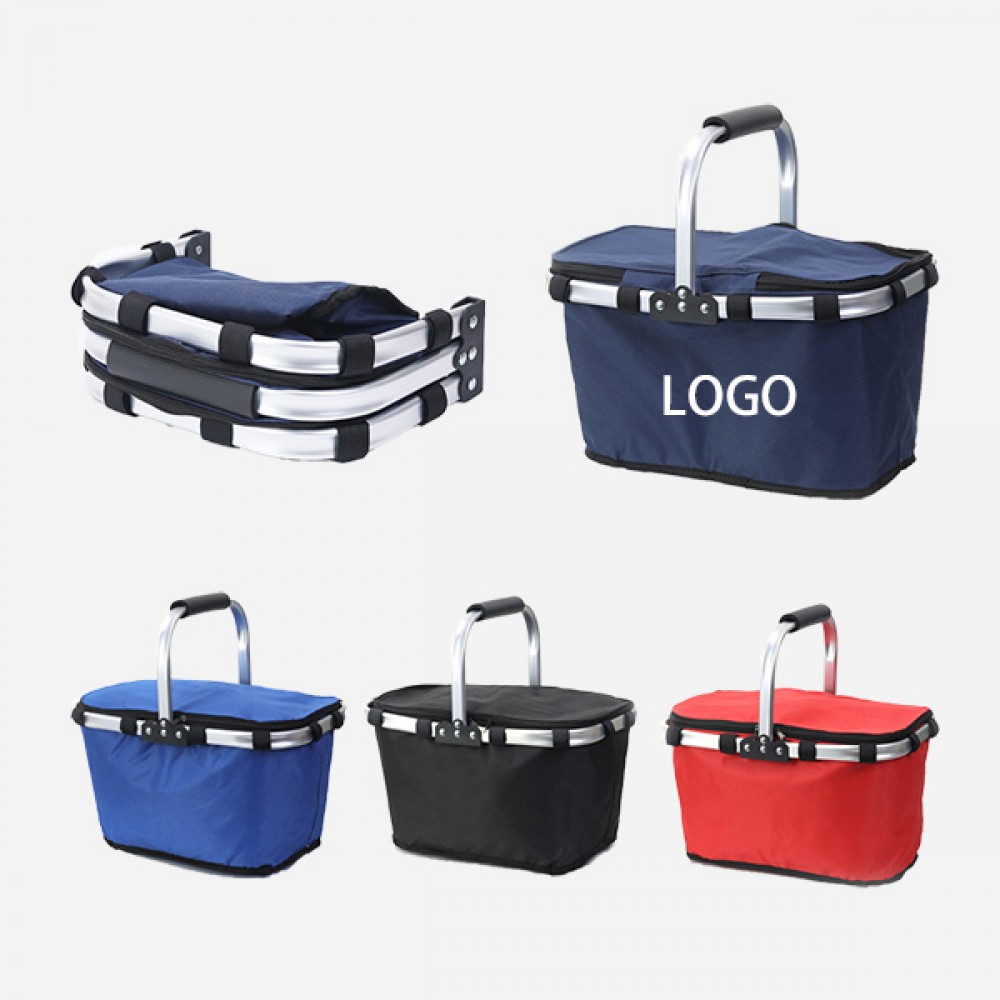 Customized Folding Picnic Cooling Basket