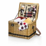 Yellowstone - Moka Picnic Basket w/Deluxe Service for 2 with Logo