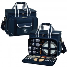 Picnic Set for 4 with Cooler with Logo