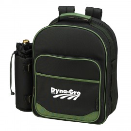 Logo Branded Picnic Backpack for 4 with Cooler