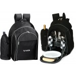 Logo Branded Endeavor Backpack Picnic Set