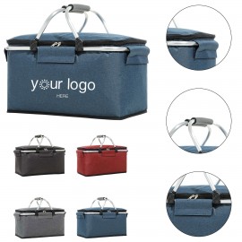 Customized Insulated Picnic Folding Large Basket  Customized Insulated Picnic Folding Large Basket