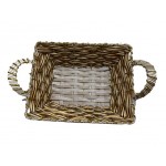 Rectangle Wicker Basket with Logo