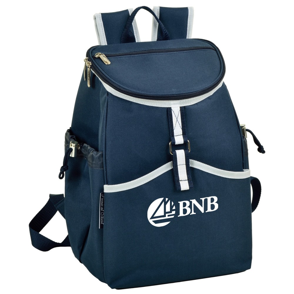 Cooler Backpack - 22 Can Capacity with Logo