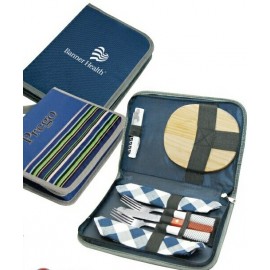 Picnic Travel Pack for Two with Logo
