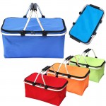 Collapsible Cooler Picnic Basket with Logo
