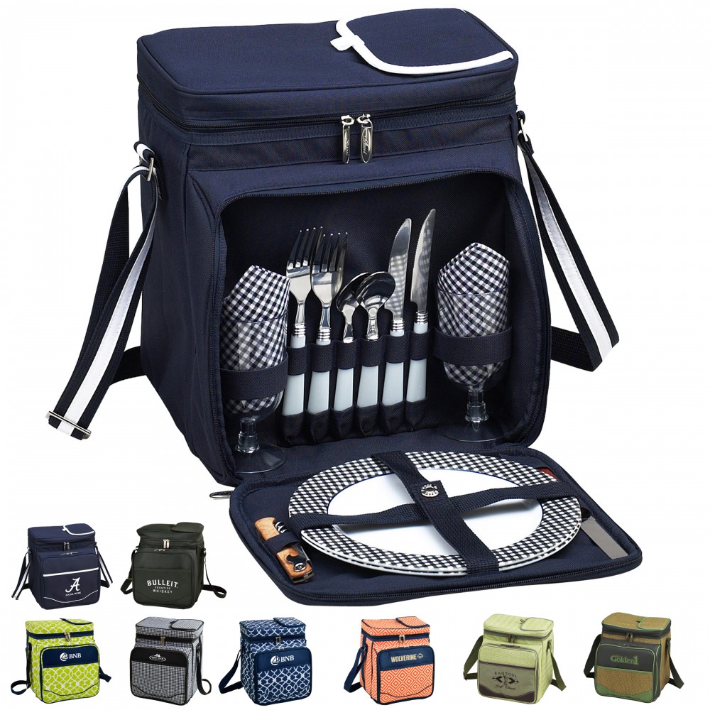Picnic Cooler for Two with Logo