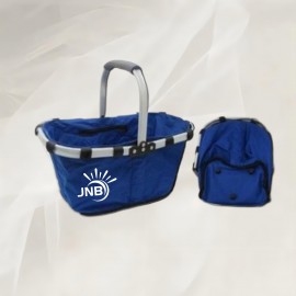 Compact Folding Picnic Basket with Logo