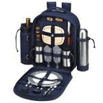 Personalized Picnic Coffee Backpack for 2 with Cooler