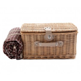 Custom 4 Persons Picnic Basket Set - By Boat