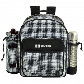 Logo Branded Picnic Coffee Backpack for 2 with Cooler  Logo Branded Picnic Coffee Backpack for 2 with Cooler