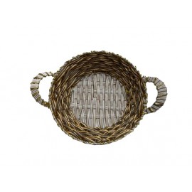 Personalized Round Picnic Basket