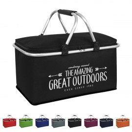 Promotional Collapsible Picnic Cooling Basket  Promotional Collapsible Picnic Cooling Basket