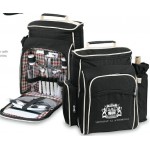 Logo Branded Deluxe Picnic Backpack For Two