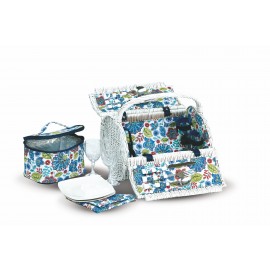 Brinton 2 Person Picnic Basket Logo Branded Brinton 2 Person Picnic Basket Logo Branded