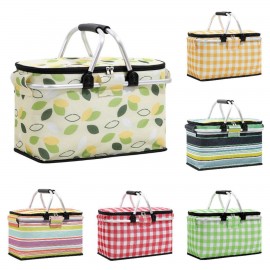 Picnic Cooler Basket with Logo