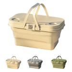 Foldable Picnic Basket with Logo