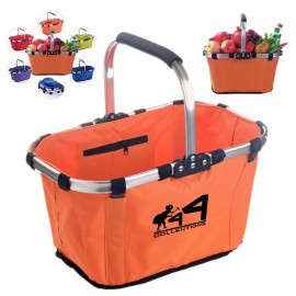 Logo Branded Foldable Picnic Shopping Basket