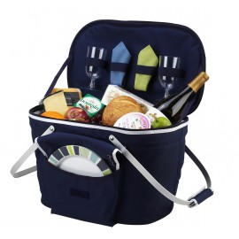 Promotional Picnic Set for 2 Cooler Basket