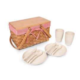 Piccola Picnic Basket with Logo