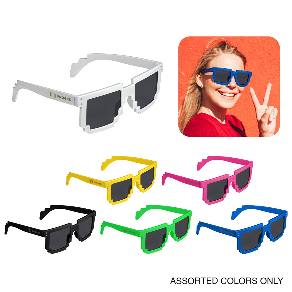 Custom Pixel Sunglasses Custom Pixel Sunglasses